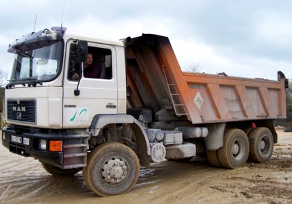Transporte de residuos de demolición|MENDIOLA